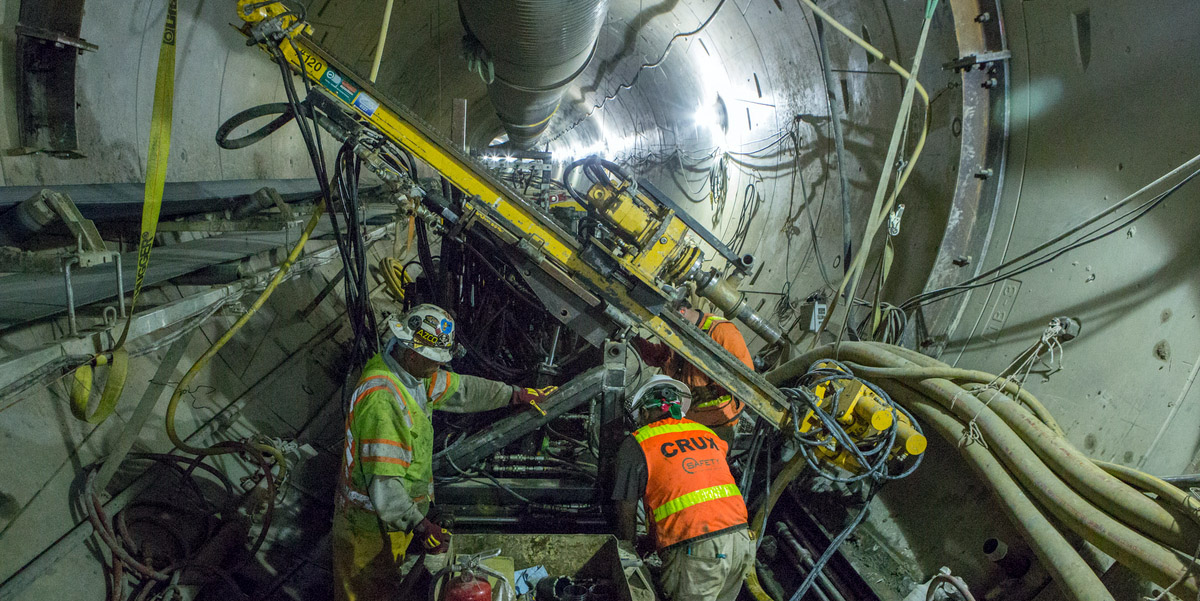 Central Subway Cross Passage - Crux Subsurface